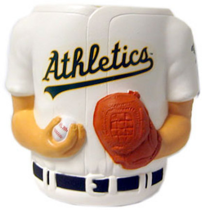 Oakland Athletics Jersey Can Coolers - Set of 4