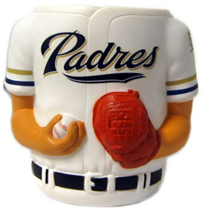 San Diego Padres Jersey Can Coolers - Set of 4