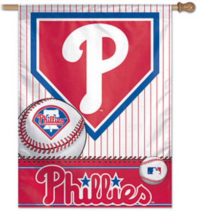Philadelphia Phillies 27" x 37" Vertical Flag / Banner