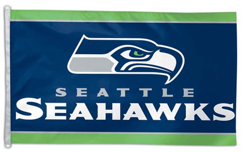 Seattle Seahawks 3 x 5 Flag