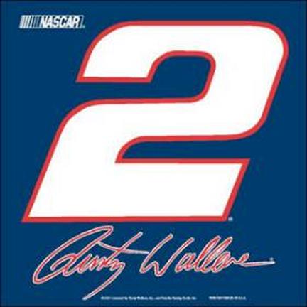 Rusty Wallace #2 Car Flag