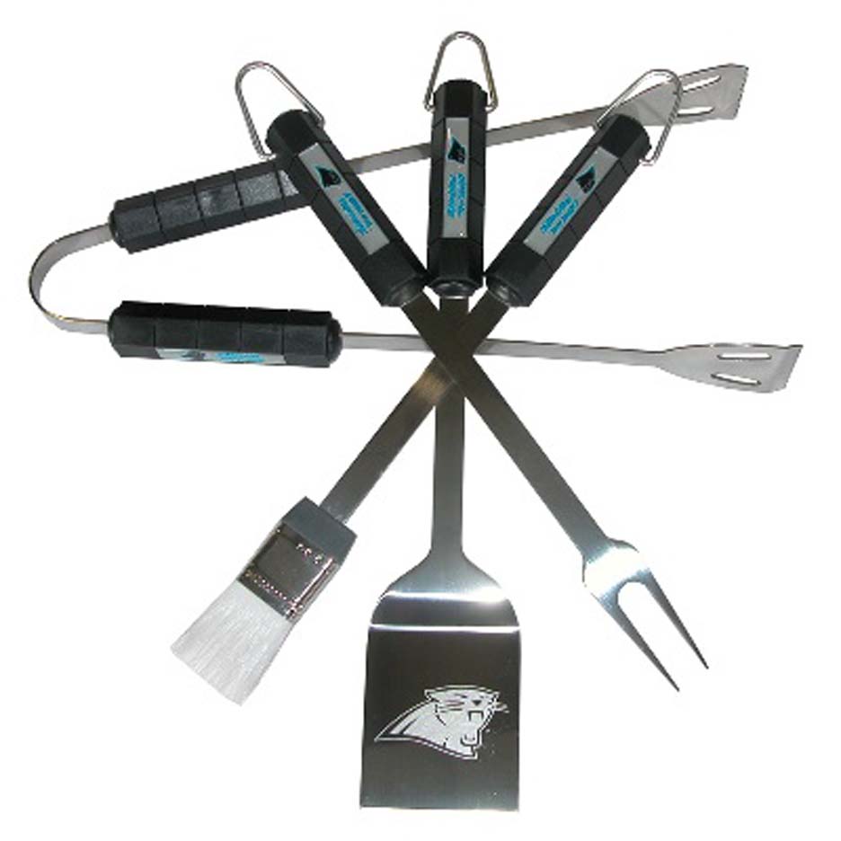 Carolina Panthers Grill BBQ Utensil Set