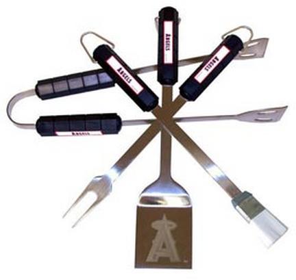 Los Angeles Angels of Anaheim Grill BBQ Utensil Set