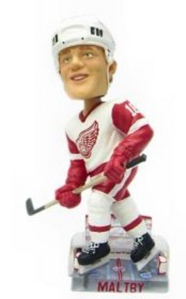 Kirk Maltby Detroit Red Wings Action Pose Bobble Head Doll from Forever Collectibles