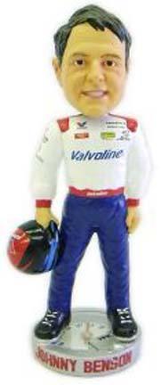 Johnny Benson #10 Limited Edition Driver Suit Bobble Head Doll from Forever Collectibles