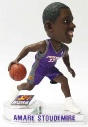 Amare Stoudemire Phoenix Suns Platinum Bobble Head Doll from Forever Collectibles