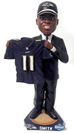 Troy Smith Baltimore Ravens 2007 Draft Pick Bobble Head from Forever Collectibles