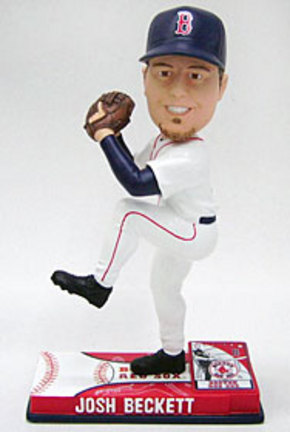 Josh Beckett Boston Red Sox On Field Bobble Head Doll from Forever Collectibles