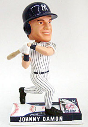 Johnny Damon New York Yankees On Field Bobble Head Doll from Forever Collectibles