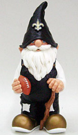New Orleans Saints 11" Garden Gnome