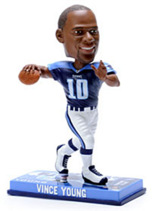 Vince Young Tennessee Titans Photo Base Bobble Head Doll from Forever Collectibles