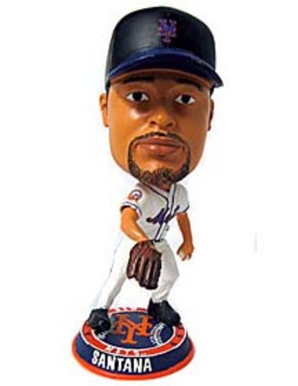 Johan Santana New York Mets Phathead Bobble Head Doll from Forever Collectibles
