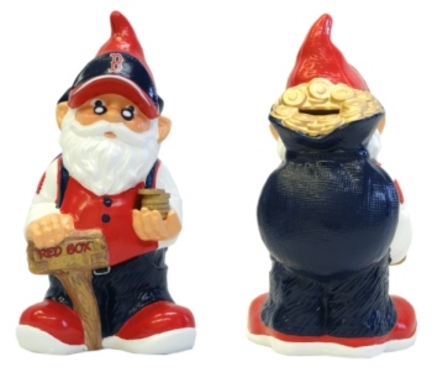 Boston Red Sox Garden Gnome Coin Bank