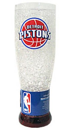 Detroit Pistons Crystal Pilsners - Set of 2