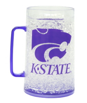 Kansas State Wildcats Plastic Crystal Monster Freezer Mug