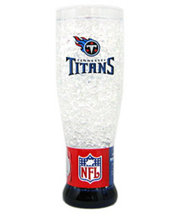 Tennessee Titans Plastic Crystal Pilsners - Set of 2