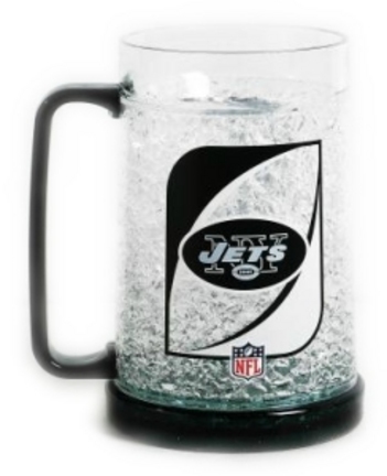 New York Jets Plastic Crystal Freezer Mugs - Set of 4