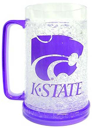 Kansas State Wildcats Plastic Crystal Freezer Mugs - Set of 4