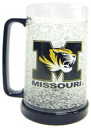 Missouri Tigers Plastic Crystal Freezer Mugs - Set of 4