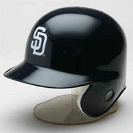San Diego Padres MLB Replica Left Flap Mini Batting Helmet From Riddell