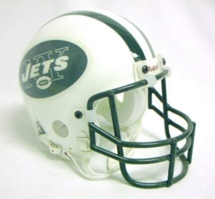 New York Jets 1965-1977 Riddell Throwback Authentic Mini Helmet