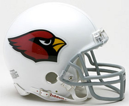 Arizona Cardinals Riddell Replica Mini Football Helmet with Z2B Face Mask