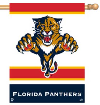 Florida Panthers 27" x 37" Vertical Flag / Banner