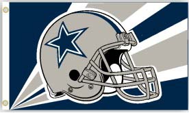 Dallas Cowboys 3' x 5' Helmet Design Flag from Fremont Die