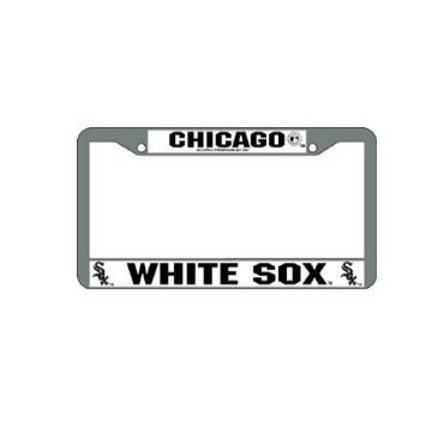 Chicago White Sox Chrome License Plate Frame - Set of 2