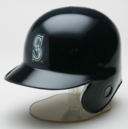 Seattle Mariners Throwback Left Flap MLB Replica Mini Batting Helmet from Riddell