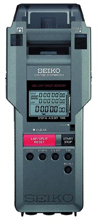 Seiko 300 Lap Memory Stopwatch and Printer System