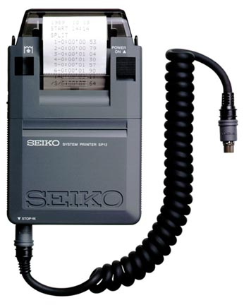 Seiko Printer for the 300 Lap Memory Stopwatch