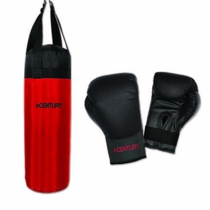 MMA Youth Training Bag and Gloves Combination Set from Century