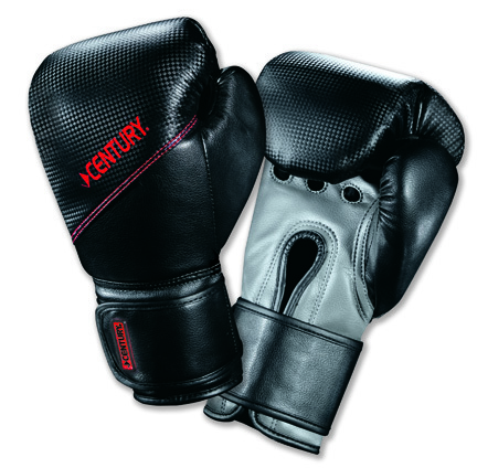 Youth Boxing Gloves with Diamond Tech&trade; from Century (Black/Red)