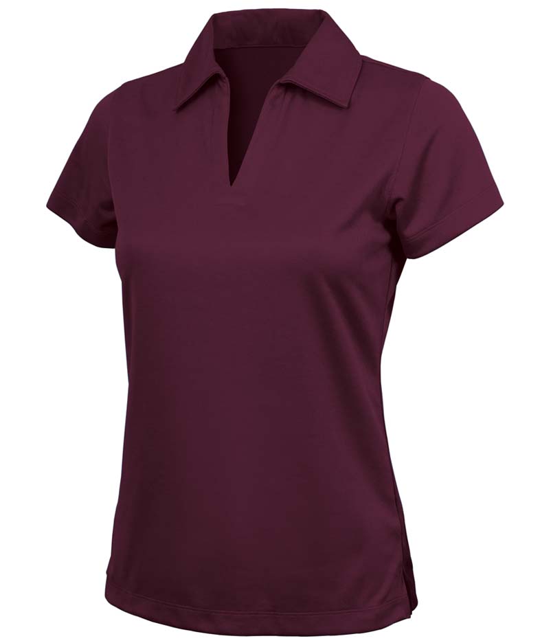 Women's Color Blocked Smooth Knit Wicking Polo from Charles River Apparel
