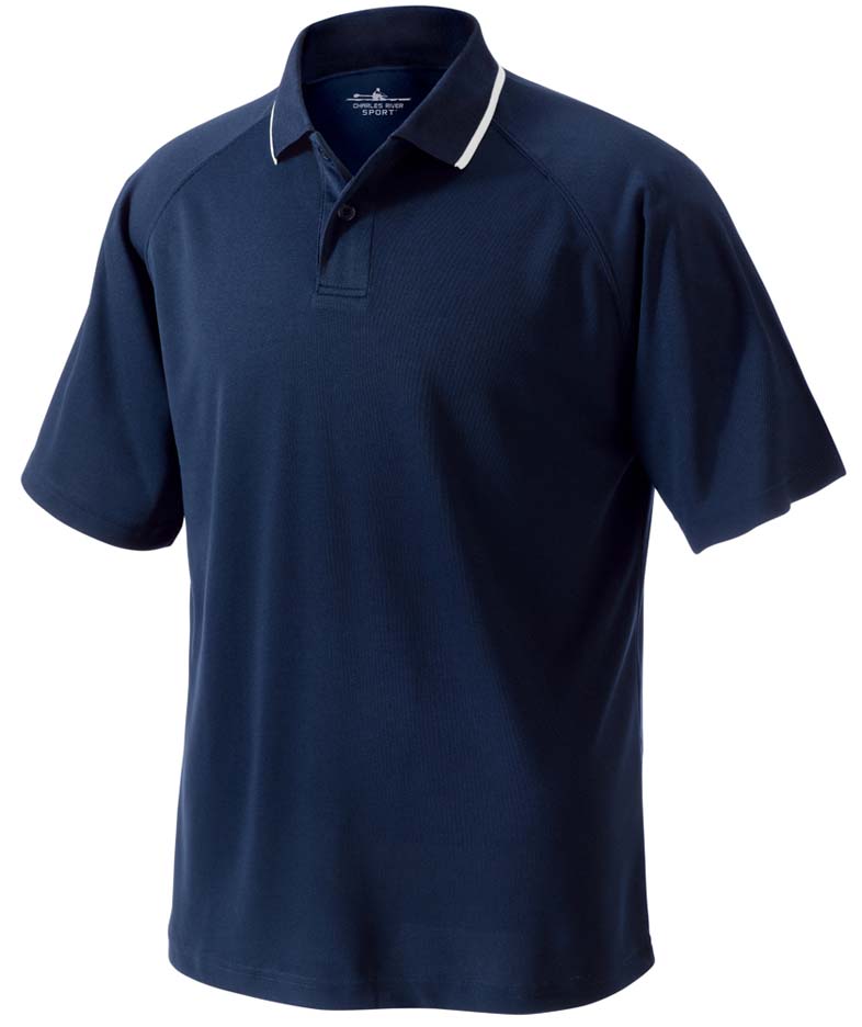 Men's Classic Wicking Polo Shirt from Charles River Apparel