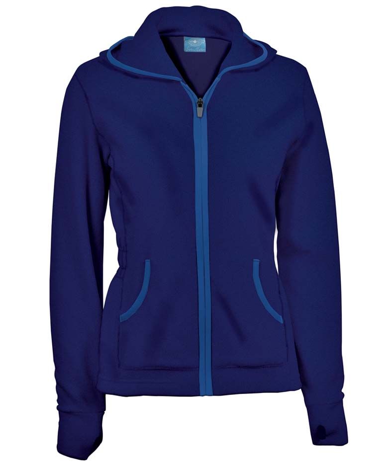 Women's Microfleece Hoodie from Charles River Apparel