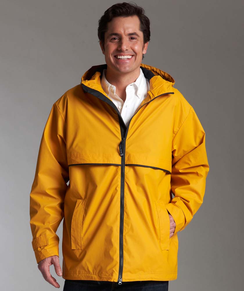 Adult New Englander Waterproof Rain Jacket by Charles River Apparel
