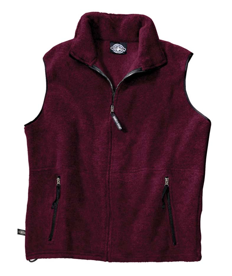 The "Summit Collection" Ridgeline Fleece Vest from Charles River Apparel