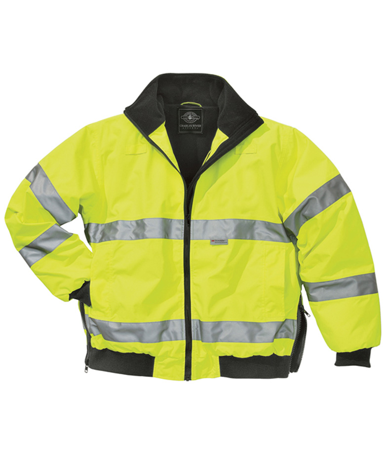 The Signal Hi-Vis Jacket from Charles River Apparel