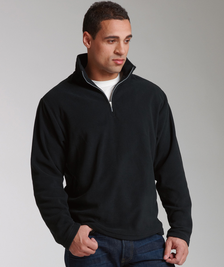 The "Summit Collection" Freeport Microfleece Pullover Jacket from Charles River Apparel