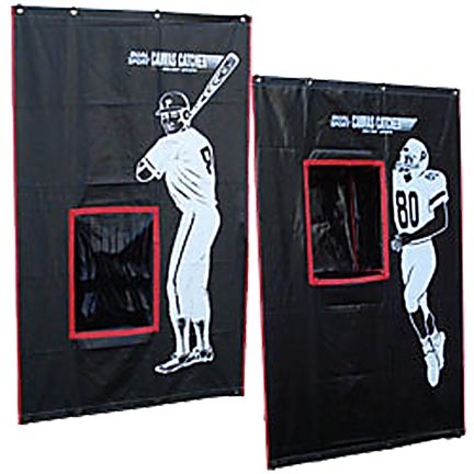 Cimarron 2-Sport Catcher Vinyl Backstop (for use with Baseball / Softball / Football Cage)