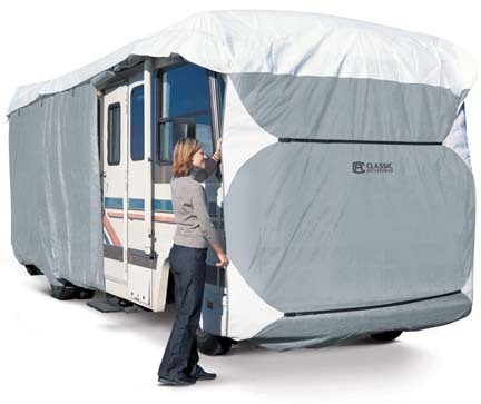 Classic Accessories Deluxe Polypro III Class A RV Cover (20' - 24'L Class A RVs)