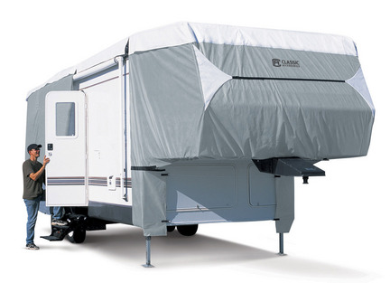 Classic Accessories Deluxe Polypro III Extra Tall 5th Wheel Cover (29' - 33'L)