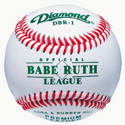 Diamond Babe Ruth Competition Baseballs - 1 Dozen