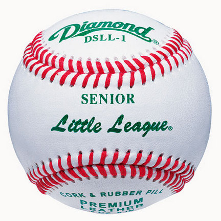 Diamond Senior Little League Competition Baseballs - 1 Dozen
