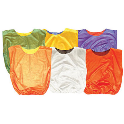 Youth Mesh Reversible Scrimmage Vests - 1 Dozen