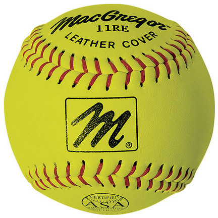 MacGregor X44RE ASA 11" Slow Pitch Softballs - 1 Dozen