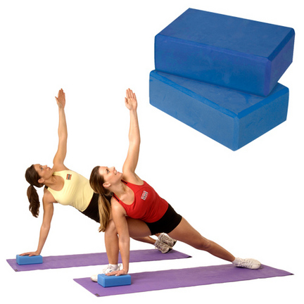 4" Yoga Block (Blue)