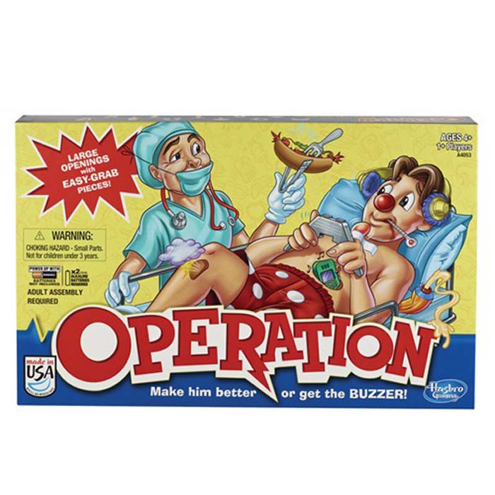 Operation Board Game (Ages 4+)